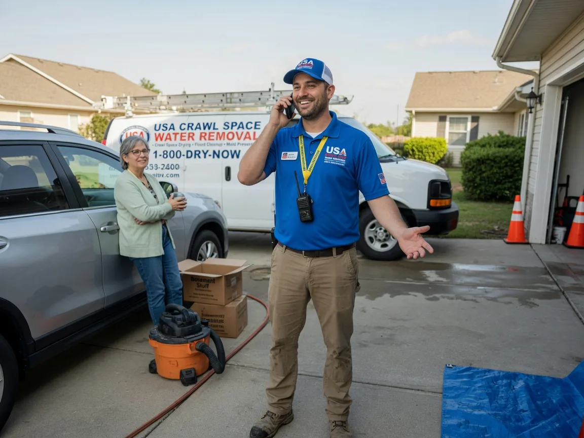 Crawl Space Water Removal Mannsville, OK FAQs